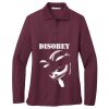 Women's Silk Touch Long Sleeve Polo Thumbnail