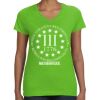 Women's V-Neck Fine Jersey Tee Thumbnail